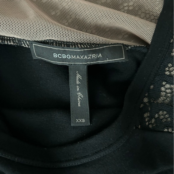 Bcbg desk. Blac lace. XSmall - Picture 2 of 4